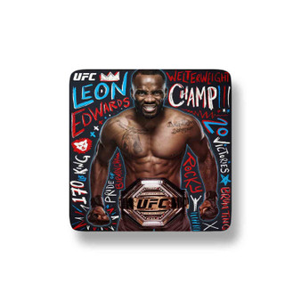 Leon Edwards Fridge Magnet Refrigerator Porcelain