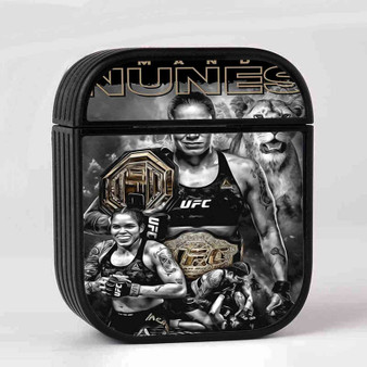 Amanda Nunes UFC Sport AirPods Case Cover Sublimation Hard Plastic