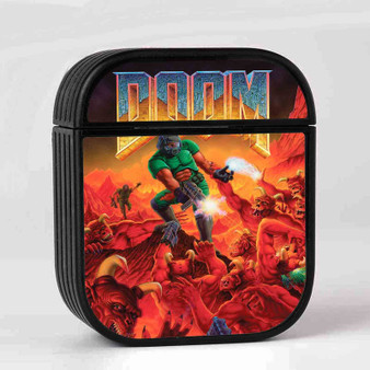 DOOM 1993 AirPods Case Cover Sublimation Hard Plastic