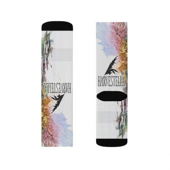 Harvestella Socks Sublimation White Polyester Unisex