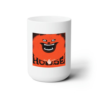 Hausu White Ceramic Mug 15oz Sublimation