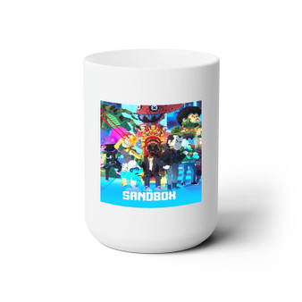 The Sandbox White Ceramic Mug 15oz Sublimation