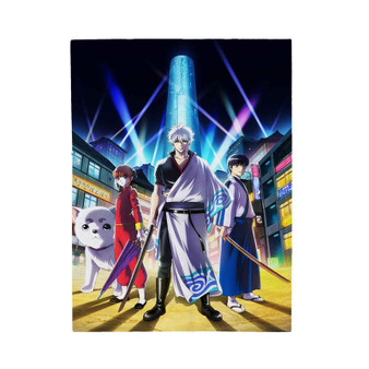 Gintama Anime Velveteen Plush Blanket Polyester