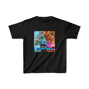 Minecraft Legends Kids T-Shirt Unisex Clothing Heavy Cotton Tee