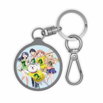 Aho Girl Keyring Tag Keychain Acrylic