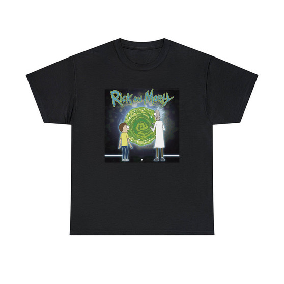 Rick and Morty 2023 T-Shirts Classic Fit Heavy Cotton Tee Unisex