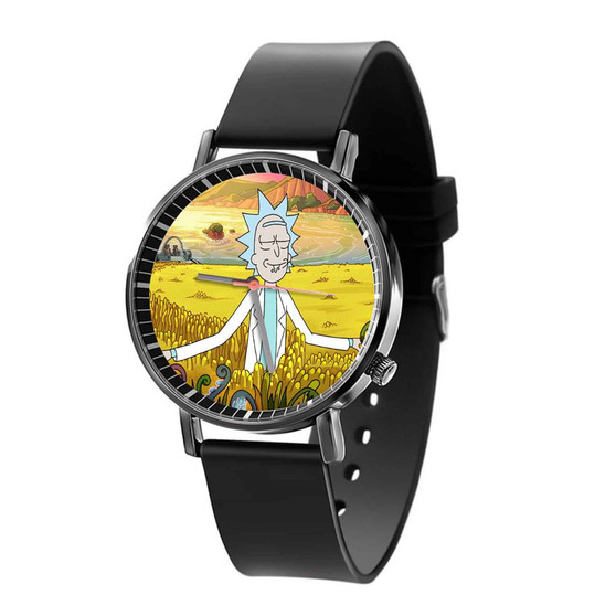 Rick Sanchez Black Quartz Watch