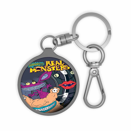 Aaahh Real Monsters Keyring Tag Keychain Acrylic