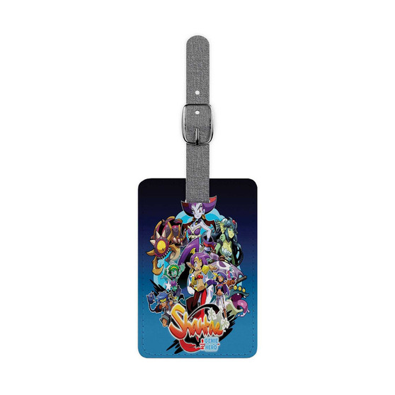 Shantae Luggage Tag Polyester Saffiano Rectangle Card Insert