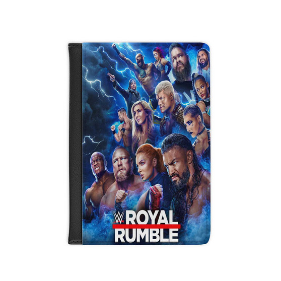 Royal Rumble 2023 Passport PU Cover Wallet Faux Leather Black