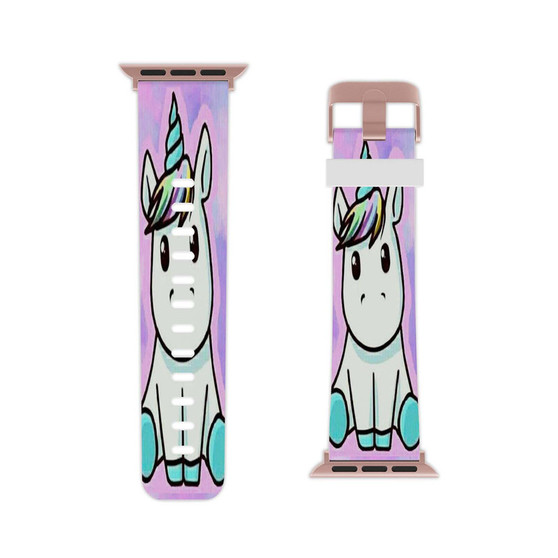 Cute unicorn Apple Watch Band Professional Grade Thermo Elastomer Material