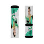 Green Power Ranger Socks Sublimation White Polyester Unisex