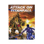 Attack on Titanfall Anime Velveteen Plush Blanket Polyester