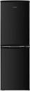 Teknix STF1448B 142L Static Fridge Freezer - Black