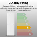 Teknix STF1448W 142L Static Fridge Freezer - White