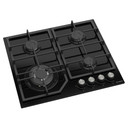 Teknix BITK260GHB 60cm Gas Hob - Black