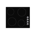 Teknix BITK260CHK 60cm Ceramic Hob Knob Control - Black