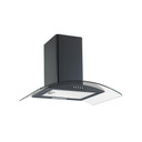 Teknix TKCGH26B 60cm Curved Glass Hood - Black