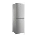 Hoover HVT3CLECKIHS-1 252L 50/50 Low Frost Freestanding Fridge Freezer - Silver