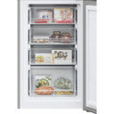 Hoover HVT3CLECKIHS-1 252L 50/50 Low Frost Freestanding Fridge Freezer - Silver