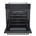 Teknix BITK263ESB 55L Single Electric Slim Oven - Black