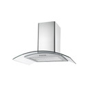 Teknix TKCGH26X 60cm Curved Glass Hood - Stainless Steel