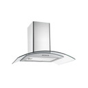 Teknix TKCGH26X 60cm Curved Glass Hood - Stainless Steel