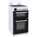 Teknix TKGD50W 50cm Double Oven Gass Cooker  - White