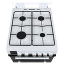 Teknix TKGD50W 50cm Double Oven Gass Cooker  - White