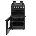 Teknix TKGD50B 50cm Double Oven Gass Cooker  - Black