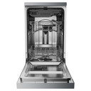 Teknix TX3FD458S Freestanding Slimline Dishwasher - Silver
