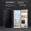 Teknix T2R128B 165L Icebox Fridge - Black