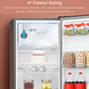 Teknix T2R128S 165L Icebox Fridge - Silver