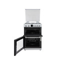 Teknix TKGD60W 60cm Double Oven Gas Cooker - White