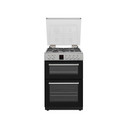Teknix TKGD60X 60cm Double Oven Gas Cooker - Stainless Steel