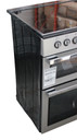 FLAVEL MLN10CRS 100cm Electric Ceramic Range Cooker Silver