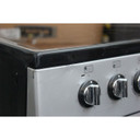 FLAVEL MLN10CRS 100cm Electric Ceramic Range Cooker Silver