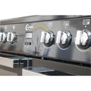 Flavel MLN10FR Dual Fuel Range Cooker 100cm Black