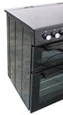Beko KDVC90K 90cm Electric double oven range cooker  Black