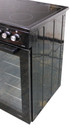 Beko KDVC90K 90cm Electric double oven range cooker  Black