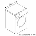 Siemens extraKlasse WM14UT93GB 9kg 1400 Spin Washing Machine with iQdrive motor - White