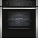 Neff B3ACE4HN0B Slide & Hide 59.4cm Built In Electric Single Oven - Stainless Steel