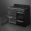 Smeg 110cm Dual Fuel Range Cooker TR4110BL1 Black