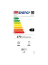 Teknix SMF1755W 254L Fridge Freezer Smart Frost - White