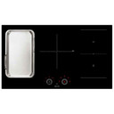 Teknix SCIH90SW 90cm Induction Hob Smart Wheel Touch Control - Black