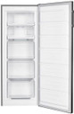 Teknix TFF1435X 143cm High, 161L Upright Frost Free Freezer - Stainless Steel