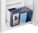 Teknix TFF1435X 143cm High, 161L Upright Frost Free Freezer - Stainless Steel