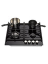Teknix SCGH61B 60cm Gas Hob - Black