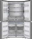 HISENSE RQ758N4SWSE American-Style Fridge Freezer - Stainless Steel