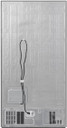 Hisense RS840N4WCE Non-Plumbed American Style Fridge Freezer - Stainless Steel